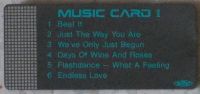 Yamaha Music Card 1
      for TYU-40